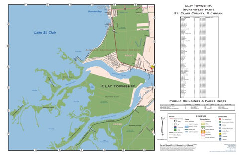 Clay Township (west part), St. Clair County, MI Preview 1