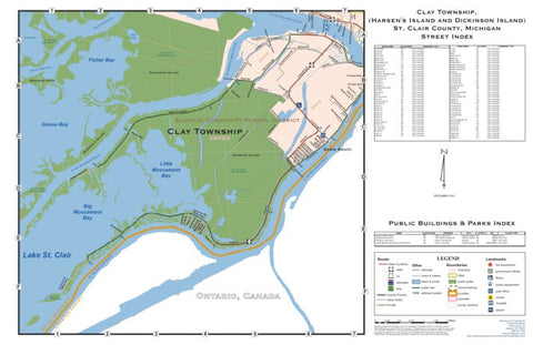 Clay Township (Harsen's Island), St. Clair County, MI Preview 1