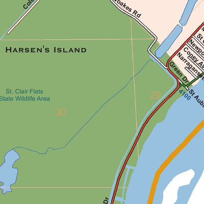 Clay Township (Harsen's Island), St. Clair County, MI Preview 2