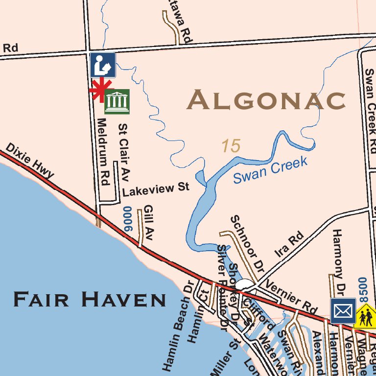 Ira Township, St. Clair County, MI Map by Donald Dale Milne | Avenza Maps