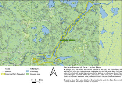 Ontario Nature Reserve: Larder River Preview 1