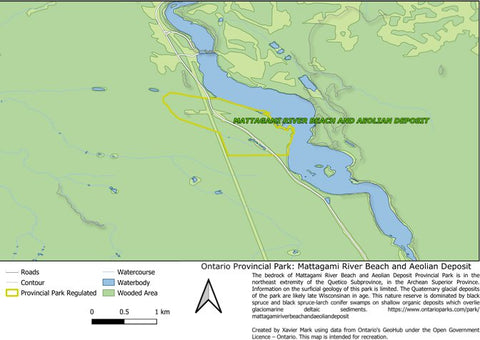 Ontario Nature Reserve: Mattagami River Beach and Aeolian Deposit Preview 1