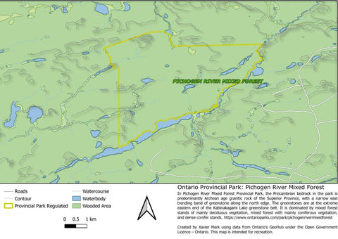 Ontario Nature Reserve: Pichogen River Mixed Forest Preview 1