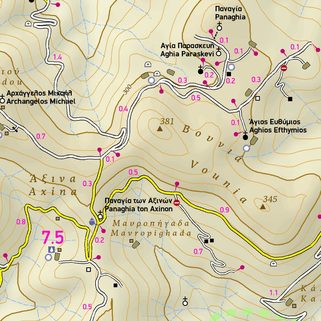 Anafi, Cyclades Map by Terrain Editions | Avenza Maps