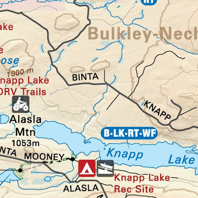 NOBC08 Francois Lake - Northern BC Topo Preview 2