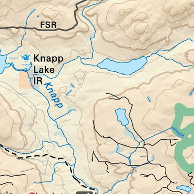 NOBC08 Francois Lake - Northern BC Topo Preview 3