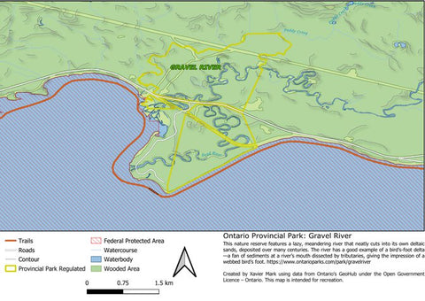 Ontario Nature Reserve: Gravel River Preview 1
