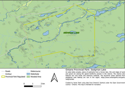 Ontario Nature Reserve: Sedgman Lake Preview 1