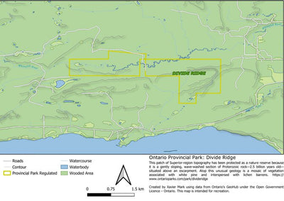 Ontario Nature Reserve: Divide Ridge Preview 1