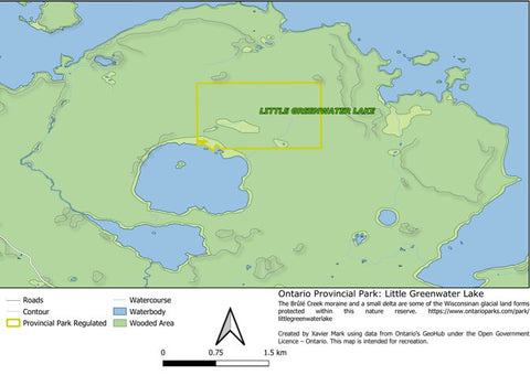 Ontario Nature Reserve: Little Greenwater Lake Preview 1