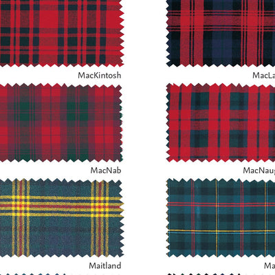 Collins Tartans Map of Scotland Preview 3
