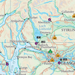 Collins Whisky Map of Scotland Preview 3