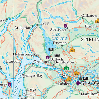 Collins Whisky Map of Scotland Preview 3