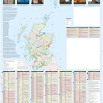 Collins Castles Map of Scotland – Main Map Preview 1