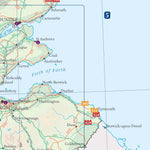 Collins Castles Map of Scotland – Main Map Preview 2
