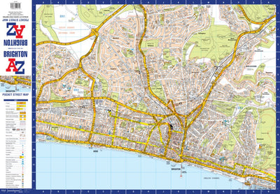 A-Z Brighton Street Map Preview 1