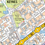 A-Z Milton Keynes Street Map Preview 2
