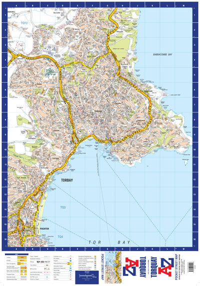A-Z Torquay Street Map by Geographers' A-Z Map Company | Avenza Maps