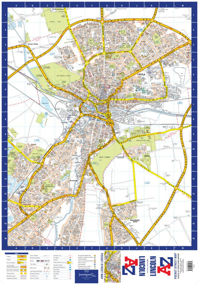 A-Z Lincoln Street Map Preview 1