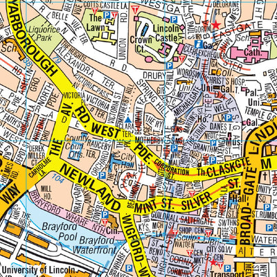 A-Z Lincoln Street Map Preview 3
