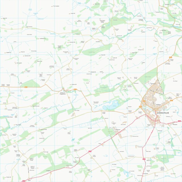 Angus Postcode Map Angus (NO35) Map by UK Topographic Maps | Avenza Maps