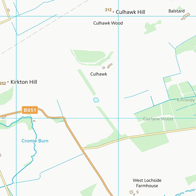 Angus (NO35) Map by UK Topographic Maps | Avenza Maps