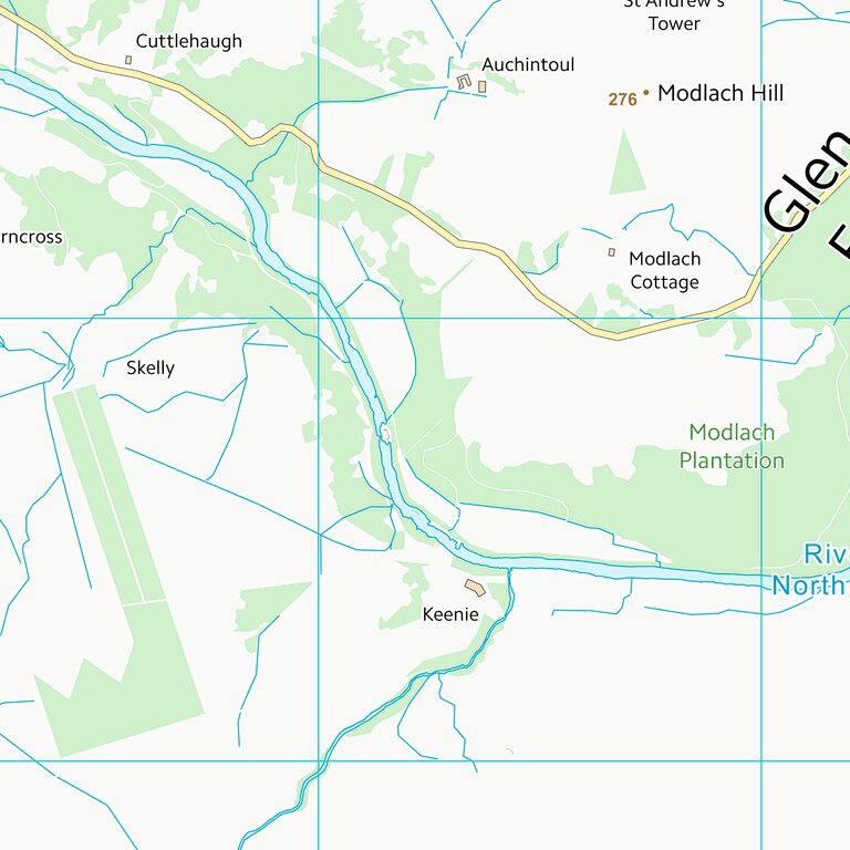 Angus (NO57) Map by UK Topographic Maps | Avenza Maps
