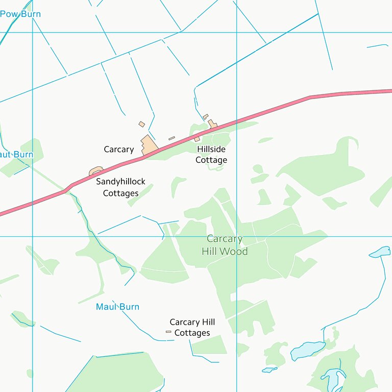Angus (NO65) Map by UK Topographic Maps | Avenza Maps