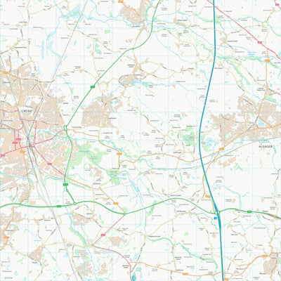 Cheshire East (B) (SJ75) Preview 1