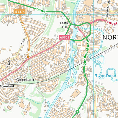 Cheshire West and Chester (B) (SJ67) Preview 3
