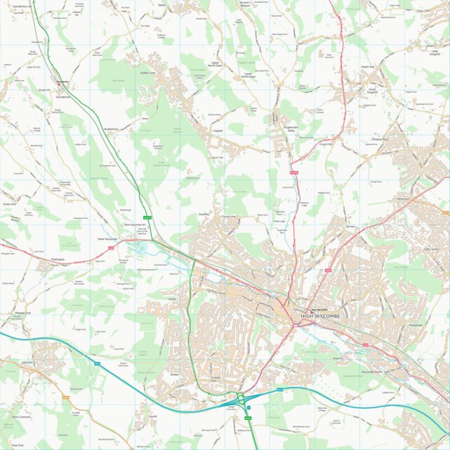 Buckinghamshire (SU89) Map by UK Topographic Maps | Avenza Maps