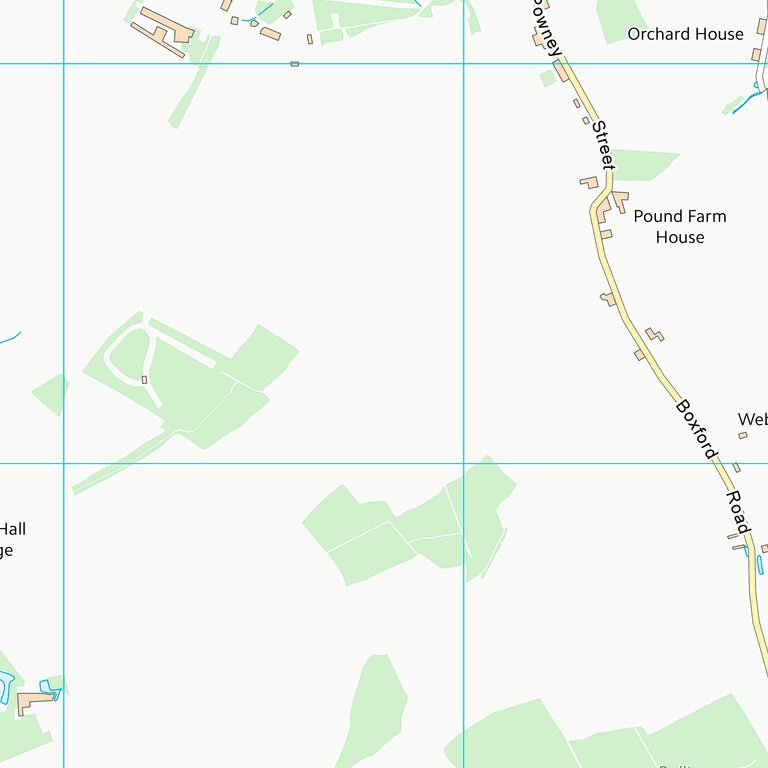 Babergh District (TL94) Map by UK Topographic Maps | Avenza Maps