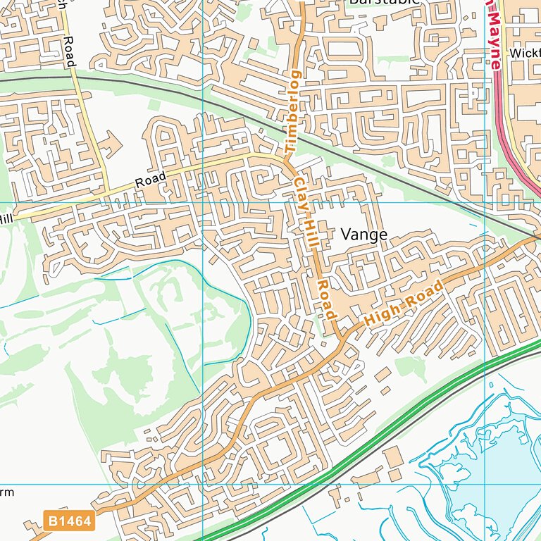 Castle Point District (B) (TQ78) Map by UK Topographic Maps | Avenza Maps