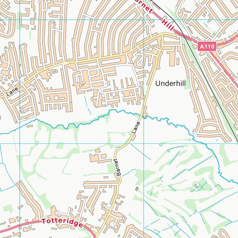 Barnet London Boro (TQ29) Map by UK Topographic Maps | Avenza Maps
