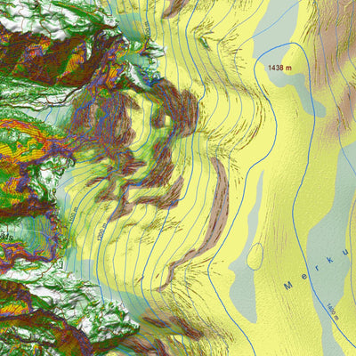 Ískort 2022 - 1:50.000 - Snjóflóð - Þórsmörk Preview 2