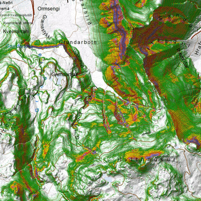 Ískort 2022 - 1:50.000 - Snjóflóð - Snæfellsnes Preview 2