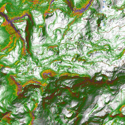 Ískort 2022 - 1:50.000 - Snjóflóð - Snæfellsnes Preview 3