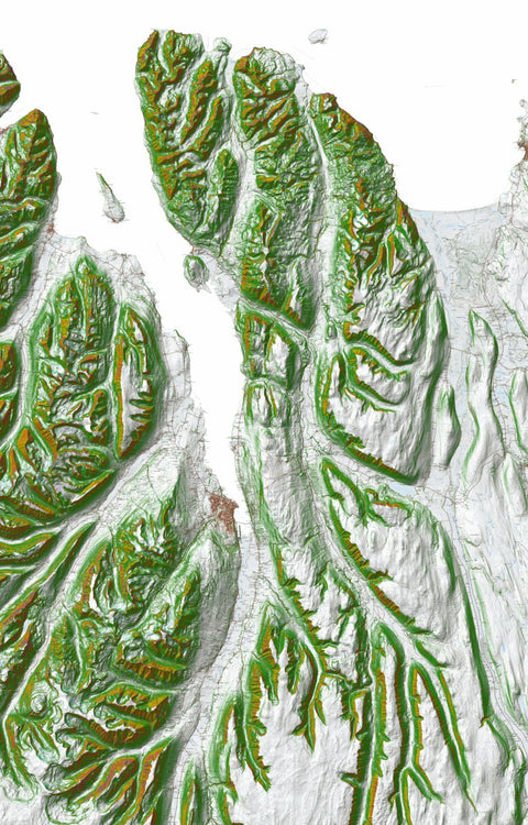 Ískort 2022 - 1:50.000 - Snjóflóð - Kinnarfjöll Preview 1