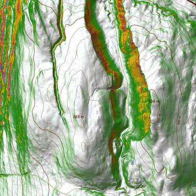 Ískort 2022 - 1:50.000 - Snjóflóð - Kinnarfjöll Preview 2