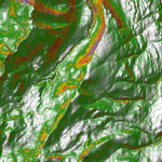 Ískort 2022 - 1:50.000 - Snjóflóð - Kinnarfjöll Preview 3