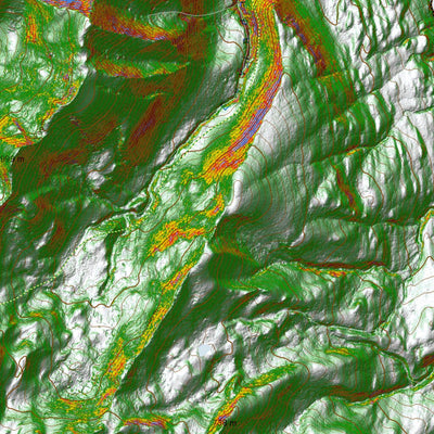 Ískort 2022 - 1:50.000 - Snjóflóð - Kinnarfjöll Preview 3