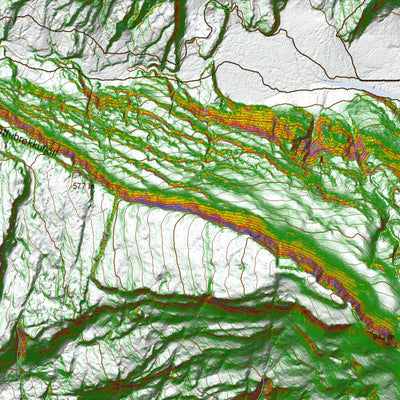 Ískort 2022 - 1:50.000 - Snjóflóð - Austfirðir - Suður Preview 2