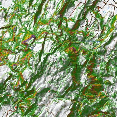 Ískort 2022 - 1:50.000 - Snjóflóð - Suðvesturhorn Preview 3