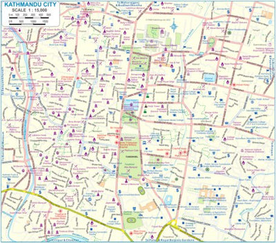 Kathmandu City 1:15,000 - ITMB Preview 1