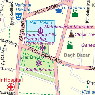 Kathmandu City 1:15,000 - ITMB Preview 2