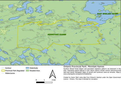 Ontario Nature Reserve: Minnitaki Kames Preview 1