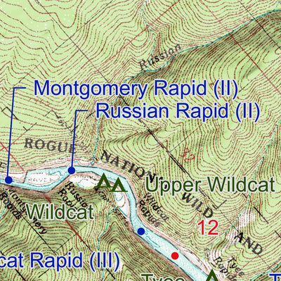 RiverMaps - Rogue River (Map 1) Preview 2