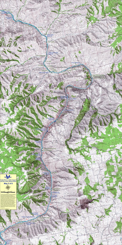RiverMaps - Hells Canyon & Lower Salmon (Map 2) Preview 1