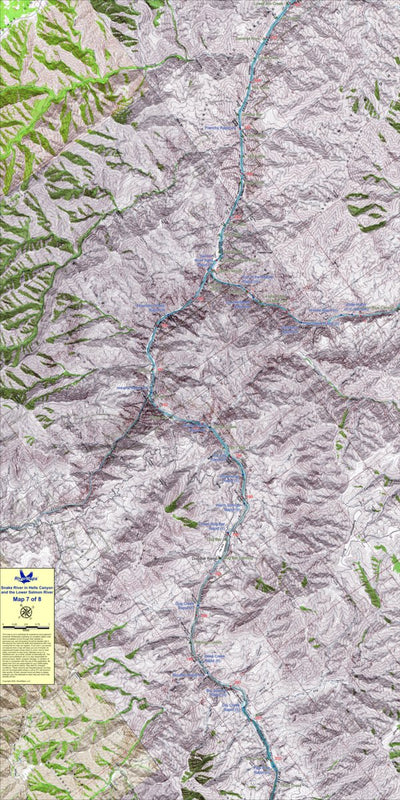 RiverMaps - Hells Canyon & Lower Salmon (Map 7) Preview 1