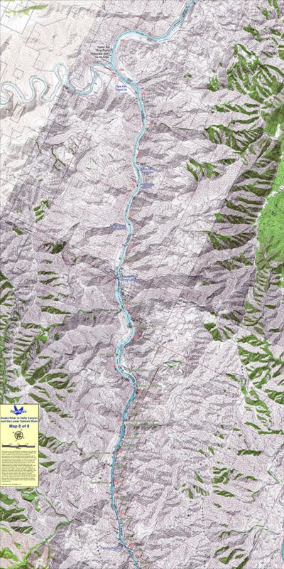 RiverMaps - Hells Canyon & Lower Salmon (Map 8) Preview 1